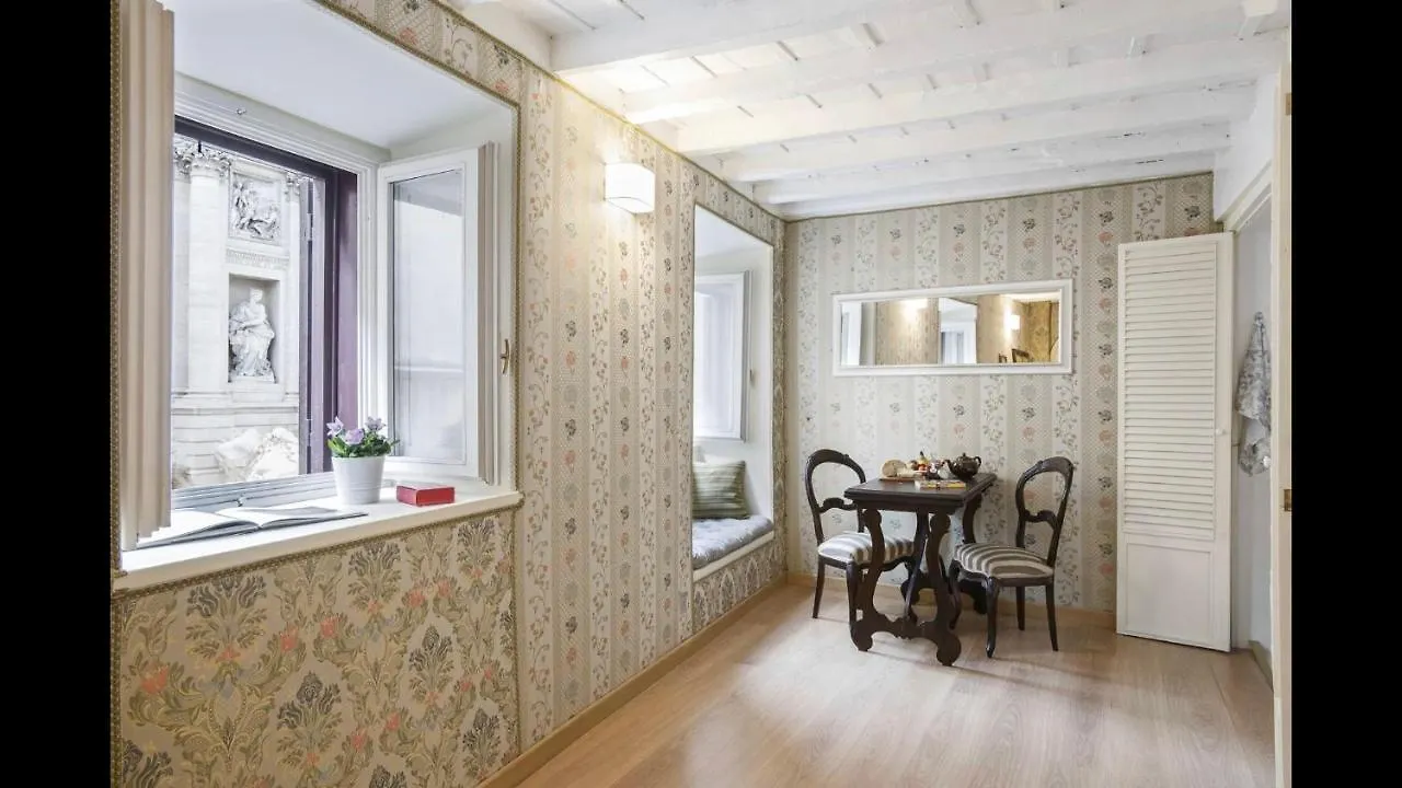 Trevinestrome - Exclusive Trevi Fountain View Apartment Roma